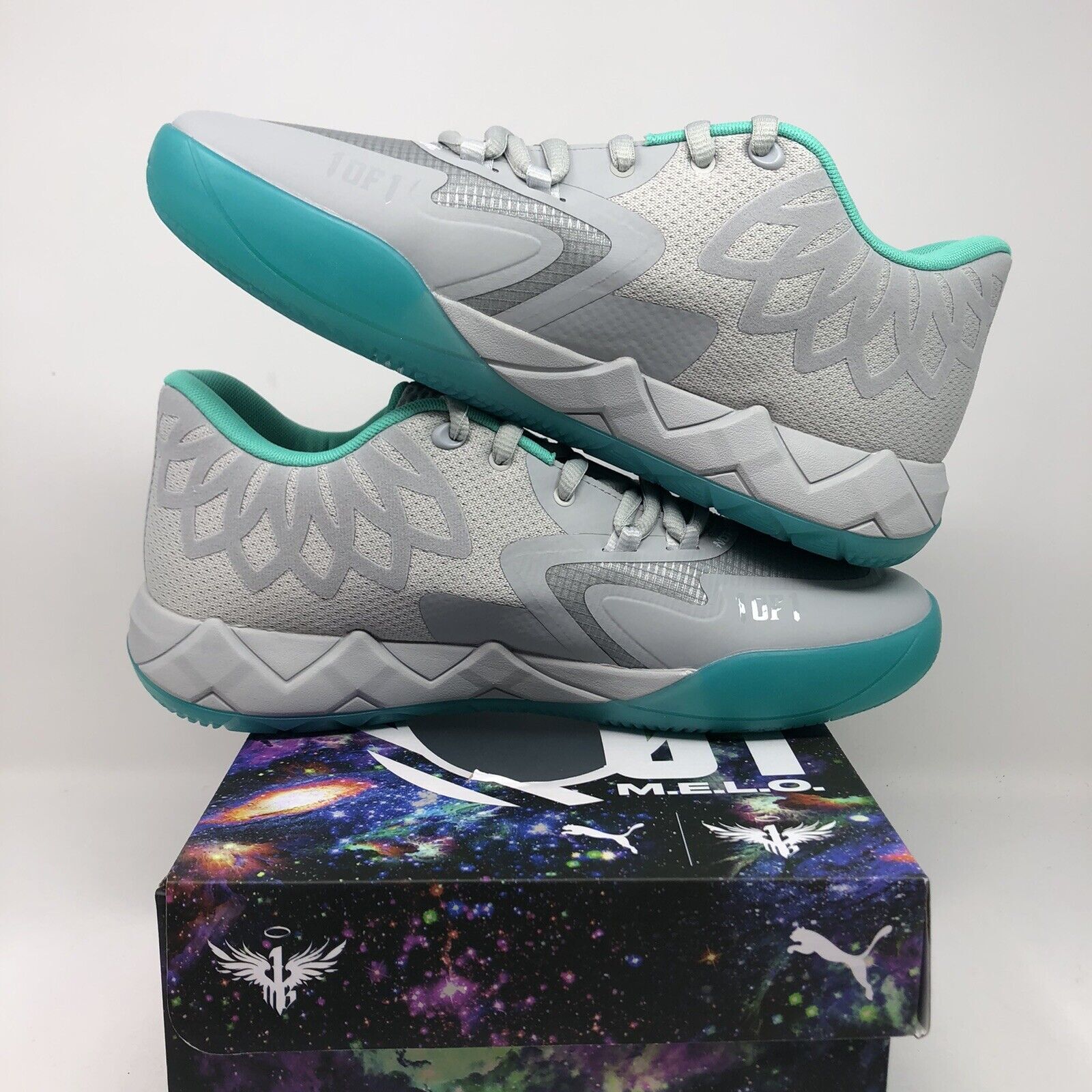 Pre-owned Puma Mb.01 Mb01 - Ufo Aqua Green - Lamelo Ball 377675-02 - Size 12 - Ships Fast