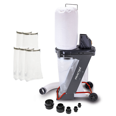 Practixx Absauganlage PX-AS-550 Absaugung Werkstattsauger Luftleistung 1150 m³/h