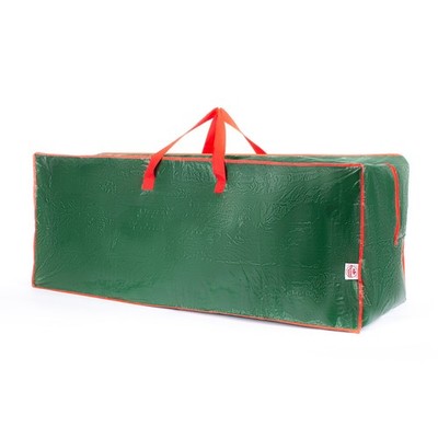 Christmas Village Green Christmas Tree Storage Bag Heavy Duty with Zip Handles