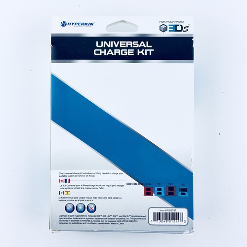 HYPERKIN 3DS UNIVERSAL CHARGER KIT FOR 3DS/DS LITE/DSi/DSiXL *FREE SHIPPING*.