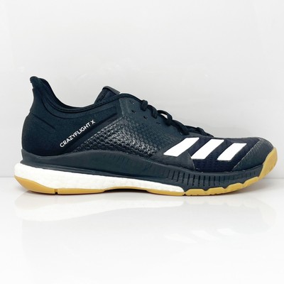 

Adidas Womens Crazyflight X 3 D97832 Черные кроссовки для бега Размер 8, Черный, Crazyflight X 3