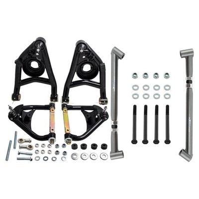 Tubular Control Arms + Trailing Arm Brace Kit for Chevelle 68-72 for GMC A Body