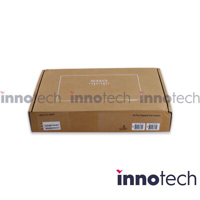 Cisco CBS110-16PP Unmanaged 110 Series Unmanaged Switches New Sealed