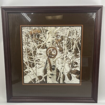 Bev Doolittle THREE MORE FOR BREAKFAST Framed & Matted 3213/20,000 with COA