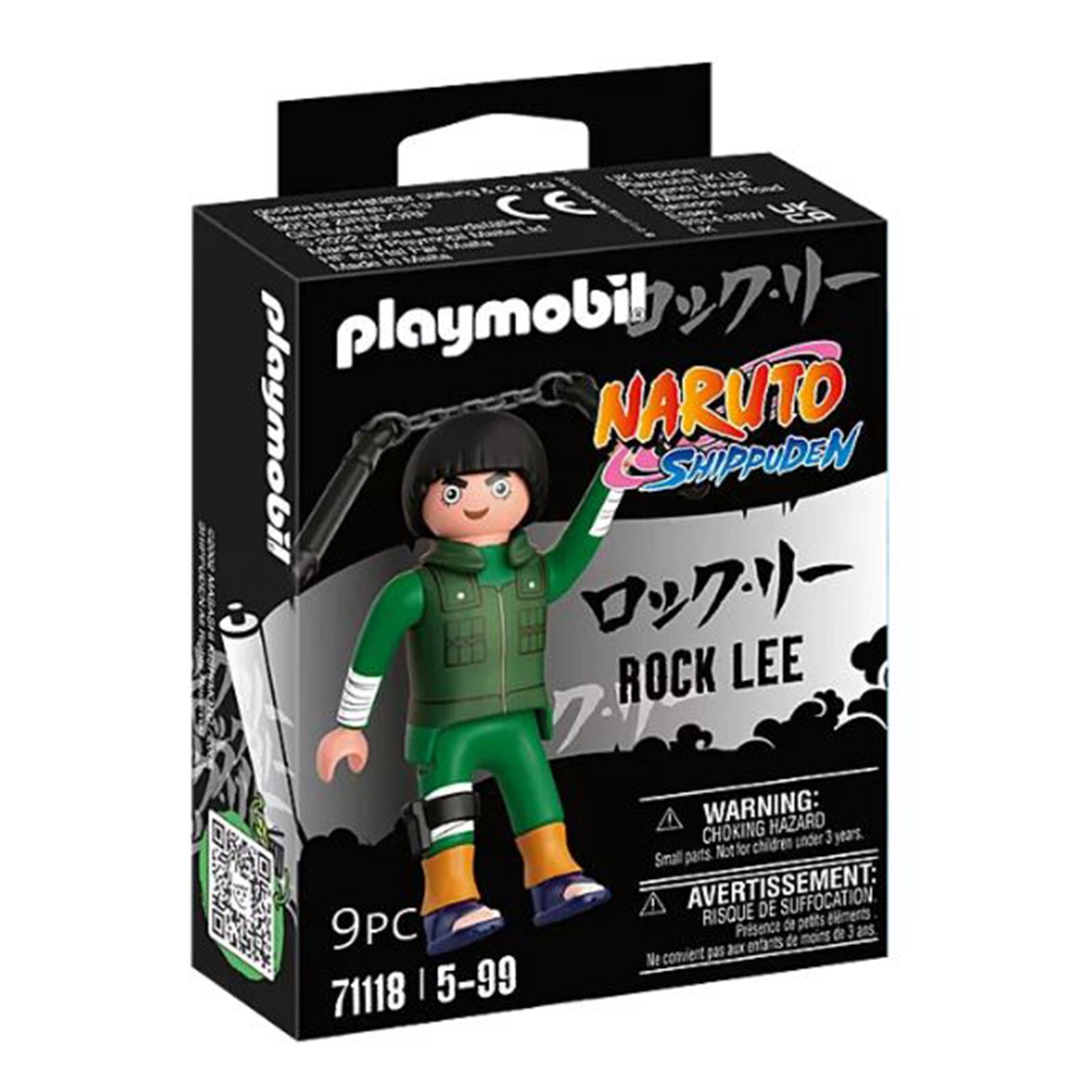 Игровой набор Playmobil Naruto Shippuden Rock Lee Building Set 71118 НОВЫЙ В НАЛИЧИИ