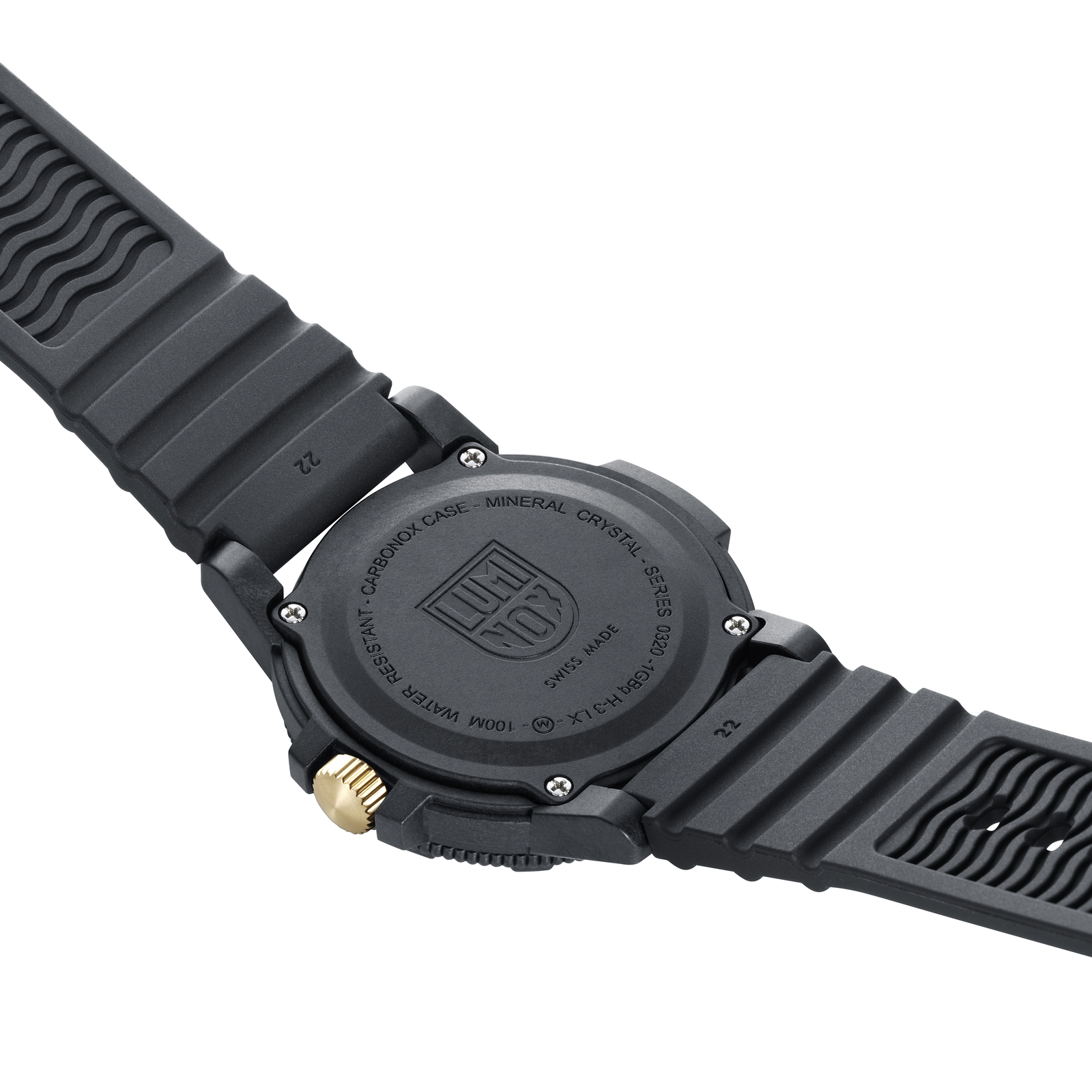 Pre-owned Luminox Watch Xs.0325.gp Leatherback Sea Turtle Giant 44 Mm, Outdoor Watch