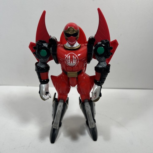 Power Rangers Ninja Storm Red Wind Triple Zord Morphin