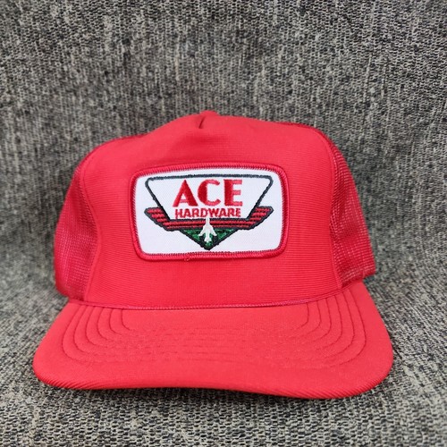帽子 to the top gang mesh cap Vtg NWOT Ace Hardware Trucker Hat Mesh Patch Cap Hardware | eBay