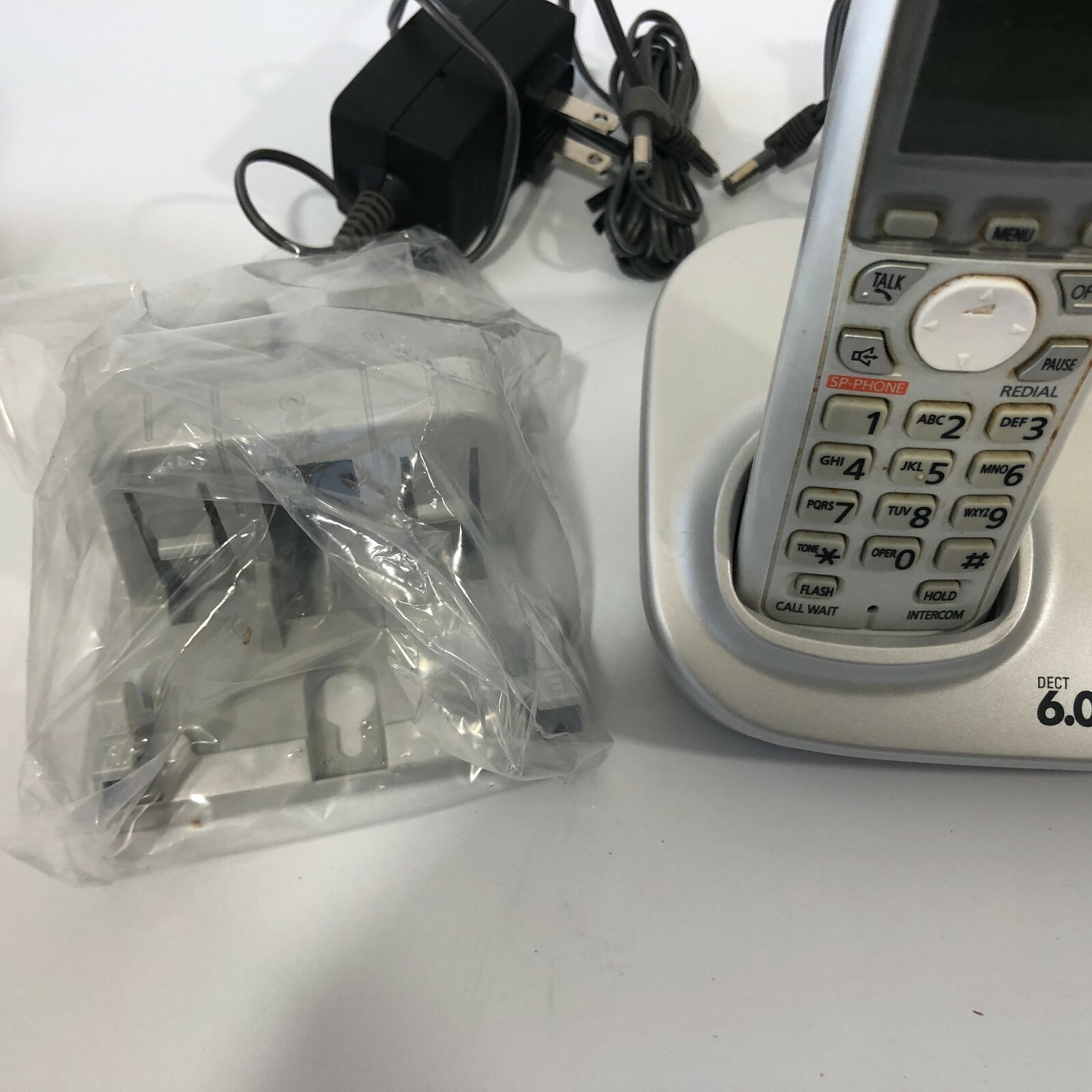 Panasonic KX-TG6073S Cordless Telephone Answering System 3 Handsets Silver