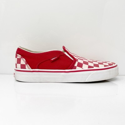 Vans Womens Classic 721356 Красная повседневная обувь Кроссовки Размер 6