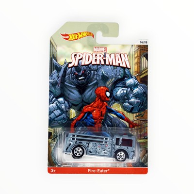 Hot Wheels Fire-Eater 6/8 - Ultimate Spider-Man - 2014 Spider-Man A