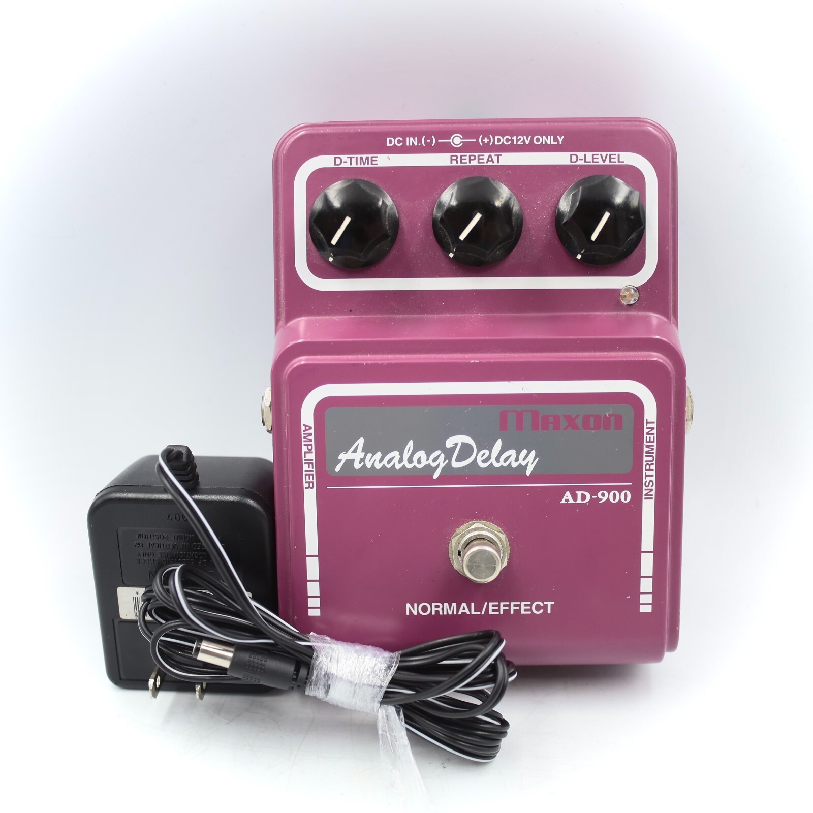 MAXON ANALOG DELAY AD-900 アナログディレイ 美品 MAXON AD-900 AD900 Analog Delay Late type MN3008 x4 With