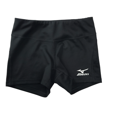 Mizuno Volleyball Spandex Shorts Hot Shorts Black Spandex Size Women's  Small