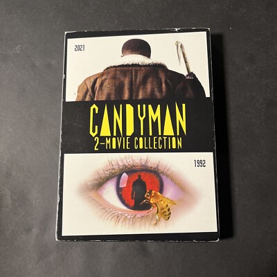 2-MOVIE COLLECTION - CANDYMAN 1992/2021 (2-DISC DVD) WIDESCREEN