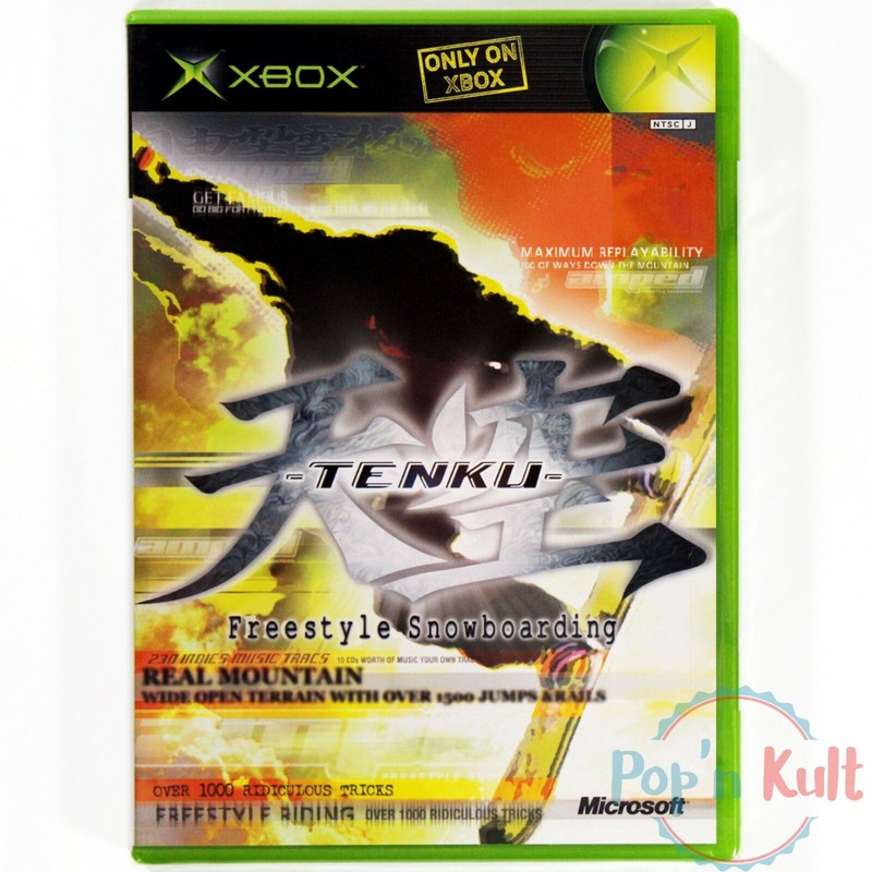 Jeu Tenku : Freestyle Snowboarding [Jap] Sur Xbox Neuf Sous Blister