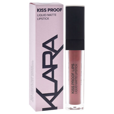 Kiss Proof Lipstick Liquid Matte - 30 Pinot by Klara for Women - 0.27 oz