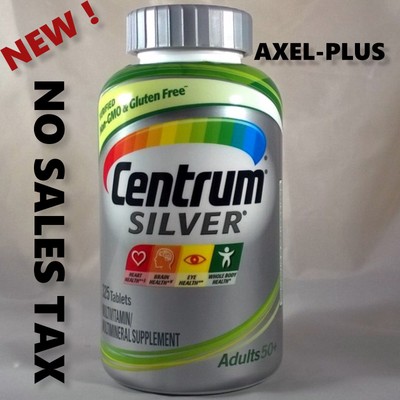 CENTRUM SILVER Multivitamin 325 tablets FOR ADULTS OVER 50 multimineral 50+