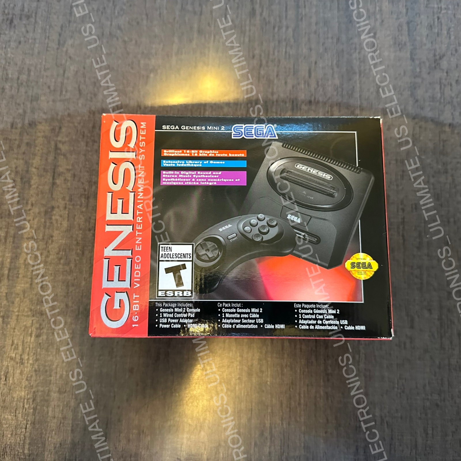 T004 北米版SEGA Genesis Mini 2 セガ ジェネシス ミニ2