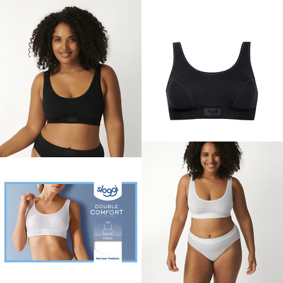 Sloggi Double Comfort Bra 10022574 Ladies Pull On Bra Top