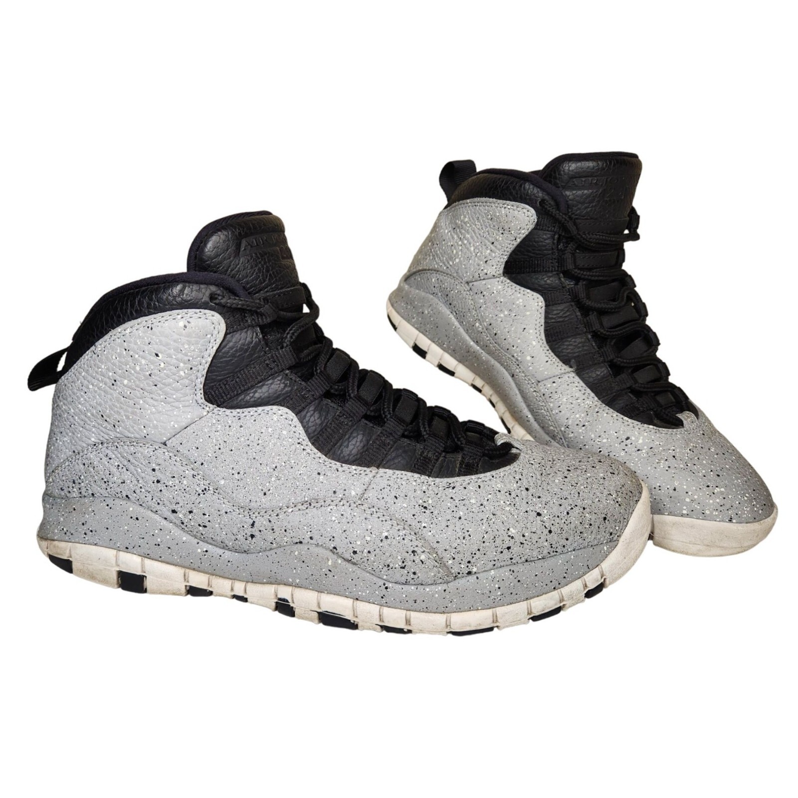 Nike Air Jordan 10 Retro Cement Mens Size 11 310805-062 Nike Air Jordan 10 Retro Cement Mens Size 11 310805-062