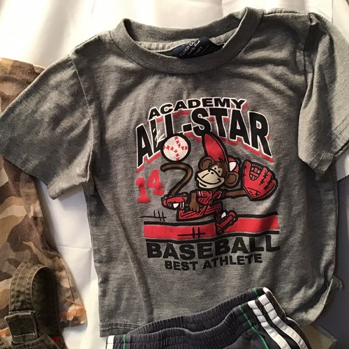 Boys Size 3T Clothes Lot Summer Tommy Hilfiger Adidas All Stars Camo