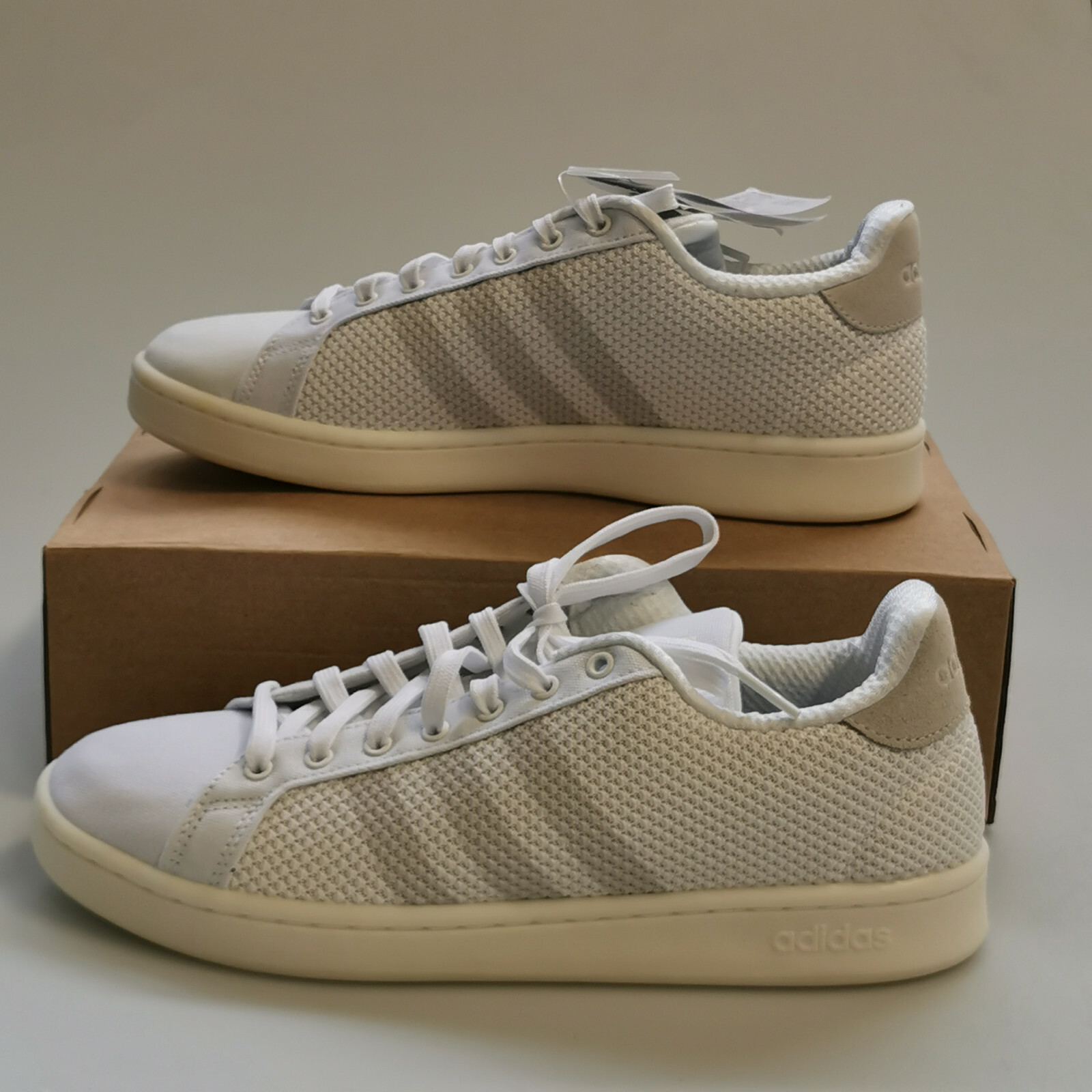 Adidas Schuhe Sneaker Grand Court Tennisschuhe Herren Gr. 45 1/3