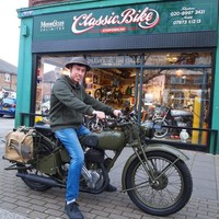 1941 Norton 16H 500cc WW11 Army Classic Vintage restored In The USA, MUST SEE 