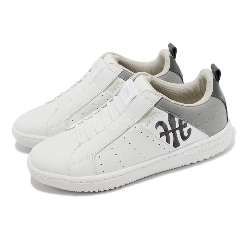 

Мужские повседневные туфли без шнурков Royal Elastics Icon 2.0 White Grey 06523-088, Белый, Icon 2.0