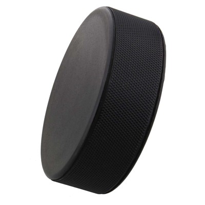 Swing Sports Hockey Pucks Bulk Set - 50pk Rubber 6oz Black Hockey Biscuits