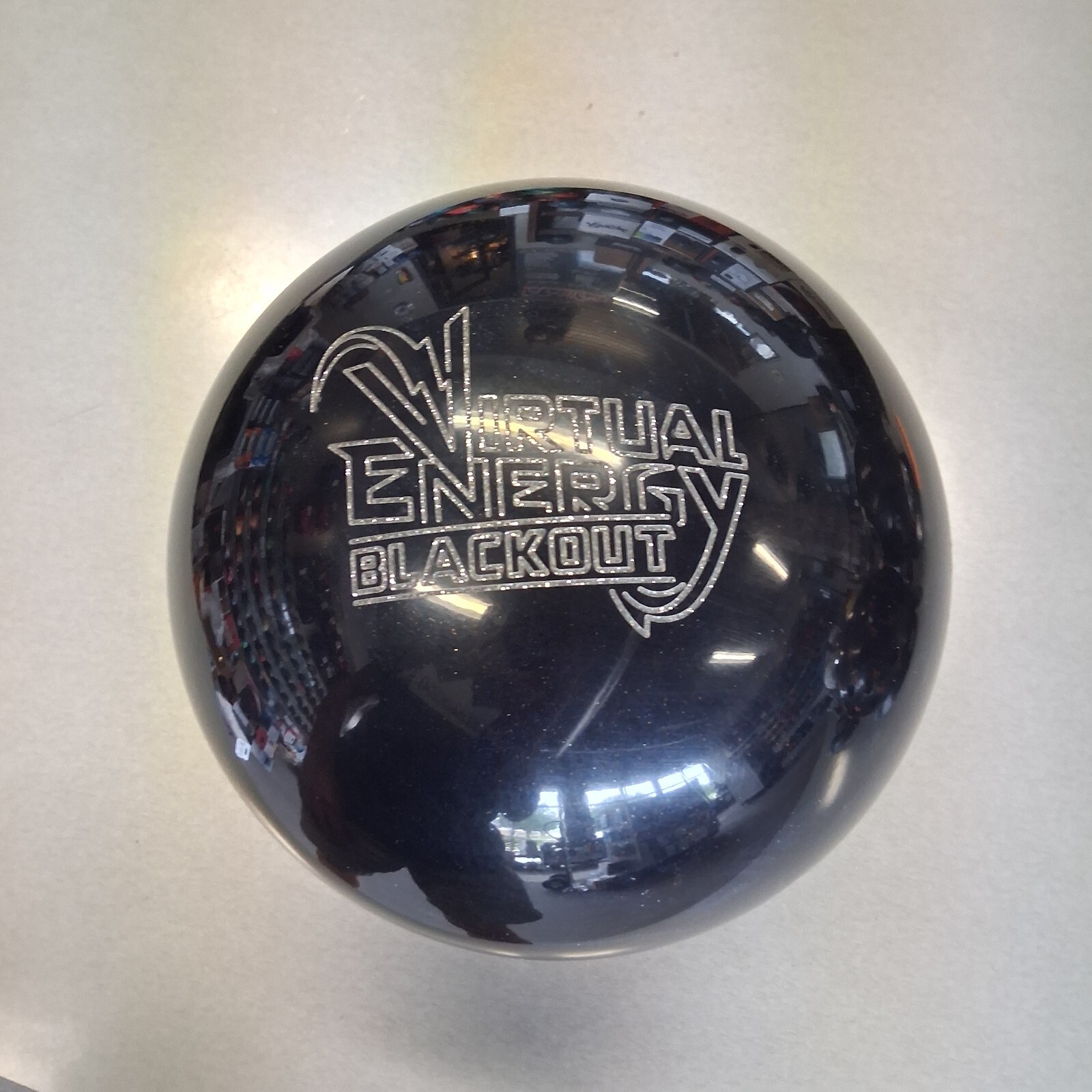 STORM VIRTUAL ENERGY BLACKOUTボウリングボール15p Storm Virtual Energy Blackout 1st quality bowling ball 15 LB