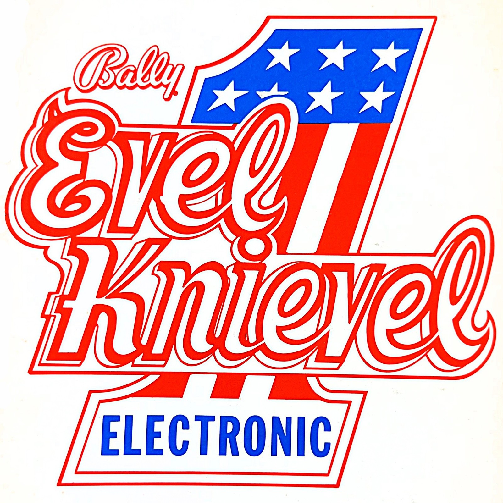 Bally Evel Knievel Pinball Machine Game Manual AND Schematics ORIGINAL