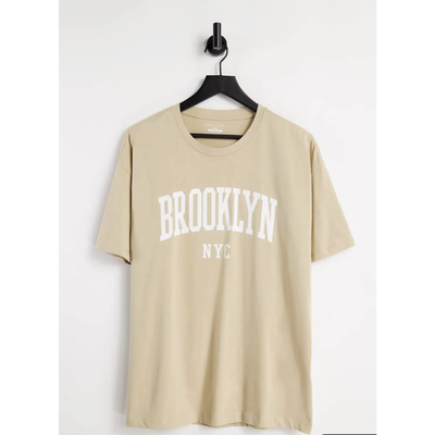 New look hotsell yellow t shirt