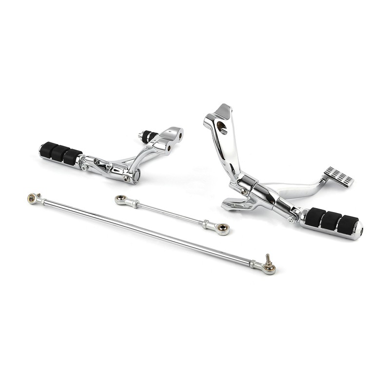 Forward Controls Pegs Levers Linkages Fit For Harley Sportster XL883 1200 04-13