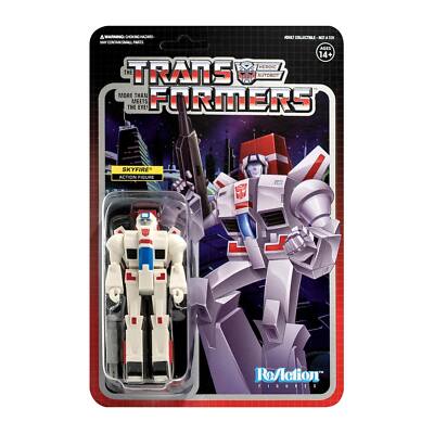 Transformers Skyfire Autobots 3 3/4 Inch ReAction Wave 2 Figur Super7