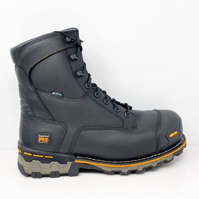 

Мужские водонепроницаемые рабочие ботинки Timberland Pro Boondock 8 дюймов 89645, размер 15 Вт, Черный, Boondock