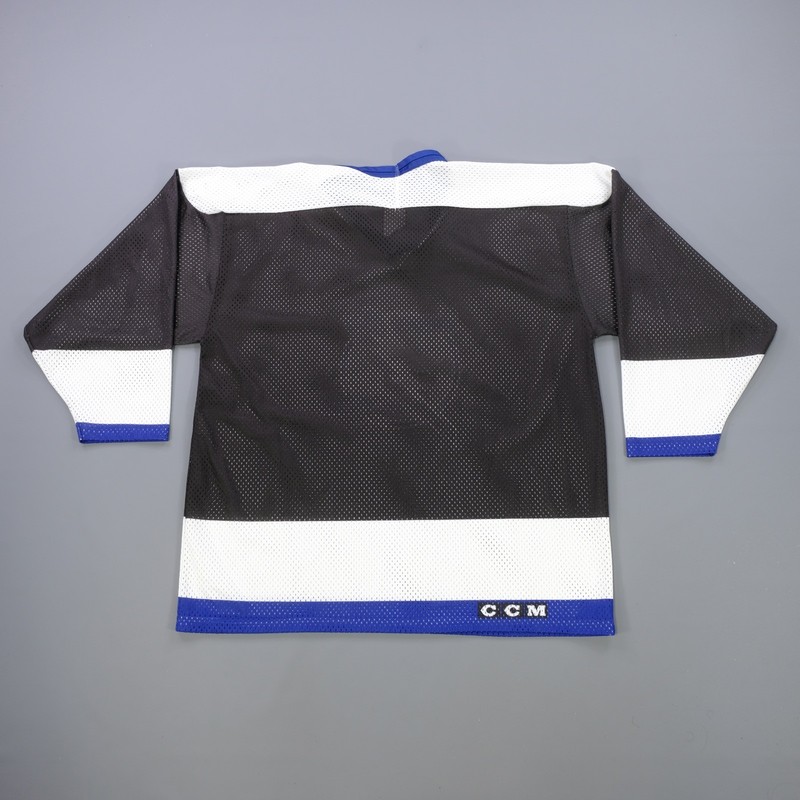 Maillot De Hockey Vintage CCM Tampa Bay Lightning Années 90 - Taille L - Blanc Noir Bleu