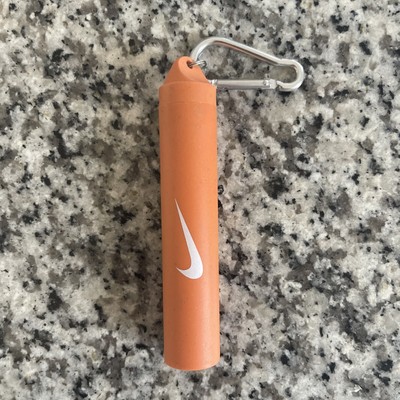 Vintage Nike Reusable Drinking Straw W/ Carrying Case and Cleaning Brush 