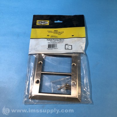 Hubbell IMSS2 Stainless Steel Plate with Modular Frame FNFP