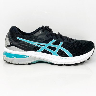 Asics Womens GT 2000 9 1012A859 Черные кроссовки для бега, размер 10