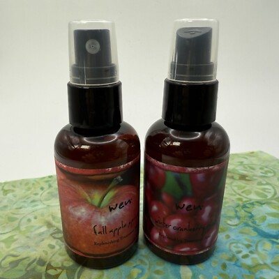 2 Wen Fall Apple & Winter Cranberry Mint Replenishing Treatment Mist 2 Fluid oz.