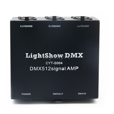 USB DMX512 LED light DMX-Stage Signal Isolation Amplifiers AMP Splitter tps