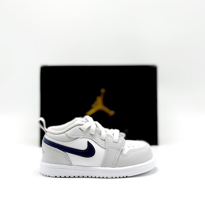 *NEW* TODDLERS BABY NIKE AIR JORDAN 1 Alt (TD) Neutral Grey (DR9747 146)
