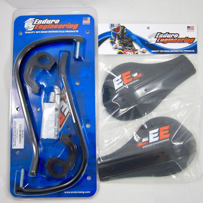 Enduro Engineering Evolution II Black 1-1/8'' EVO 2 Black Plastic Handguards NEW