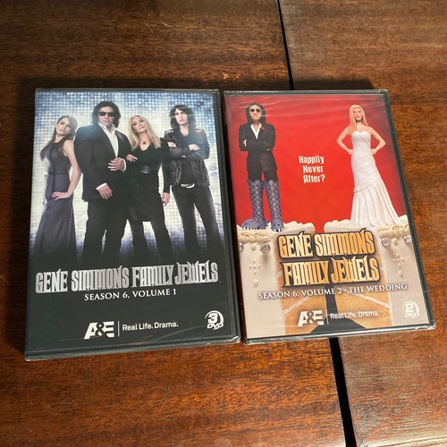 Gene Simmons Family Jewels: DVD Season 6 Part 1 & Part 2 New