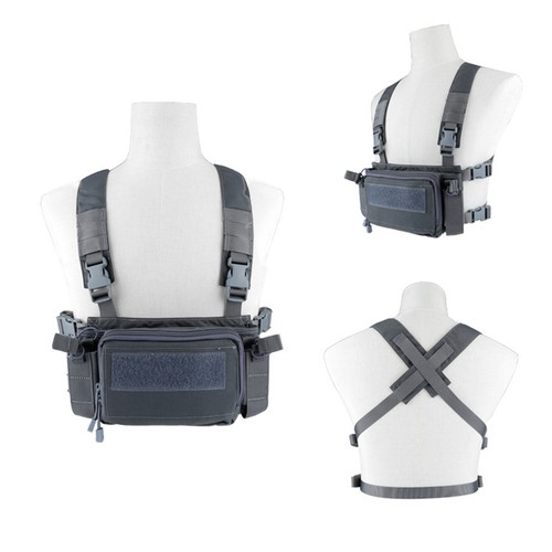 TOP Tactical Chest Rig Shoulder Bag Molle Tools Pouch Chest Recon Bag Hunting eBay
