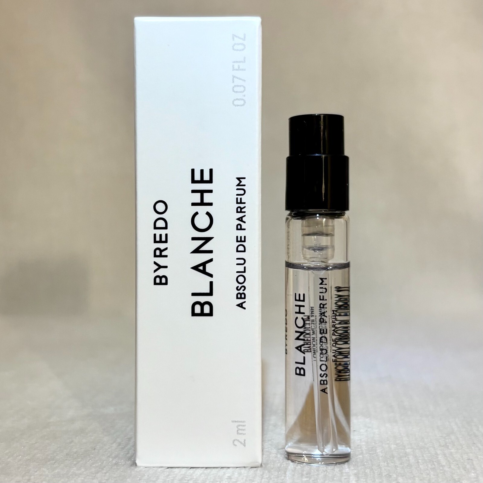 Byredo Blanche ABSOLU de Parfum Sample Spray .07oz, 2ml New