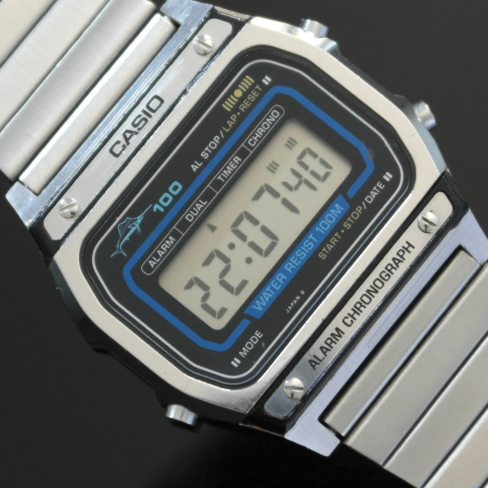 VINTAGE CASIO WS-710 MARLIN Rare MODULE {145} 1981 Men's VINTAGE CASIO WS-710 MARLIN Rare MODULE {145} 1981 Men's