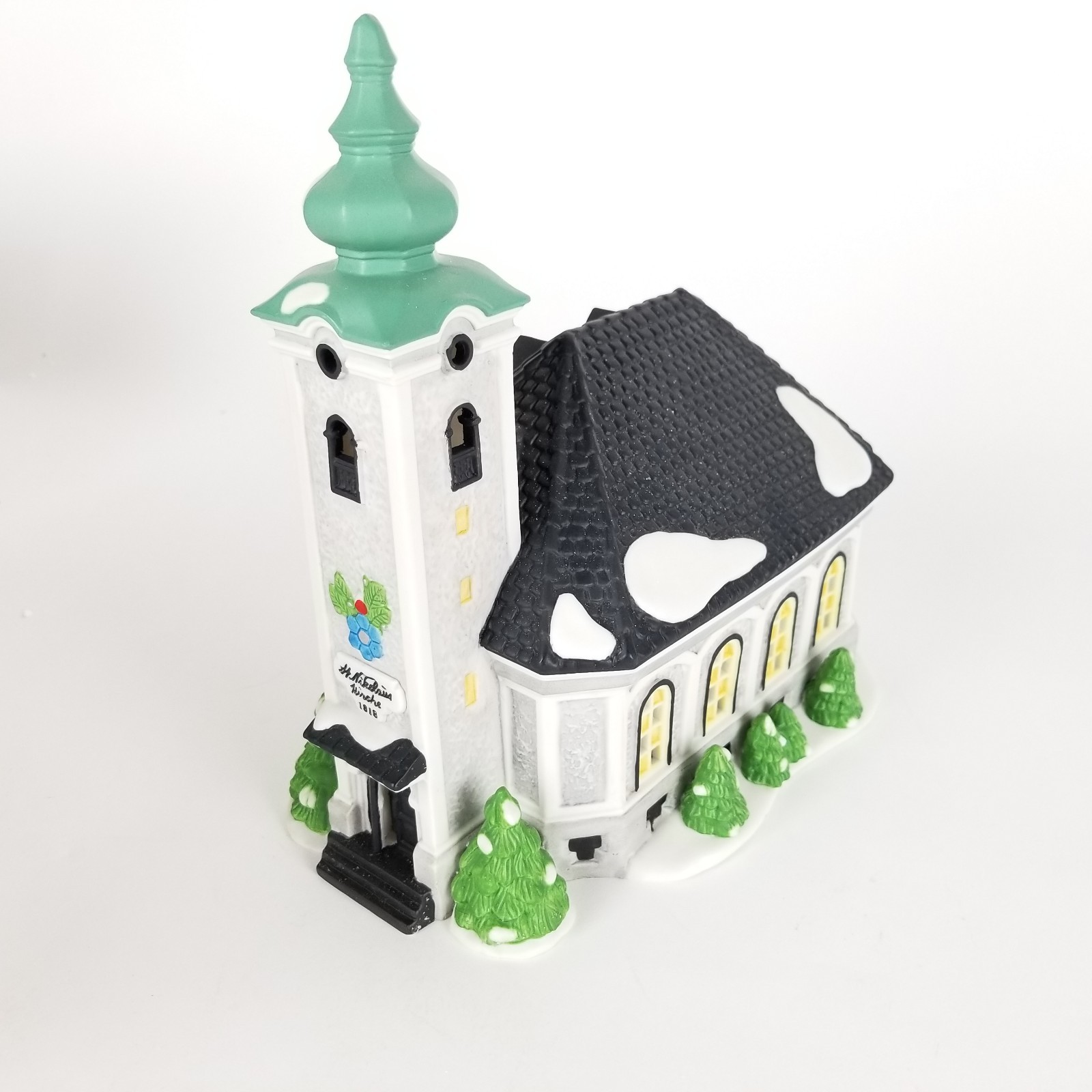 Dept 56 Heritage Village Alpine Village Series St Nikolaus Kirche  Church