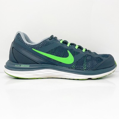 

Nike Mens Dual Fusion Run 3 653596-024 Черные кроссовки для бега Размер 7,5, Черный, Dual Fusion Run 3