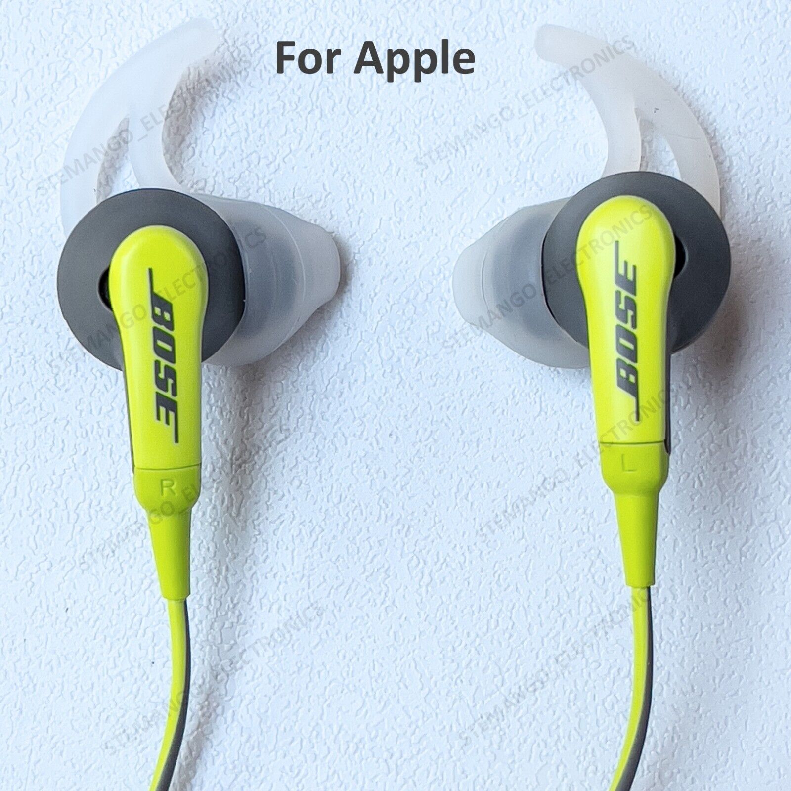 Bose Soundsport Wired In Ear 3.5mm Headphones Green for Apple iOS 717534-0030 Bose Soundsport Wired In Ear 3.5mm Headphones Green for Apple iOS 717534-0030